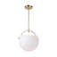 Luminaire suspendu sphère 1 lumière Mikhail-401544839