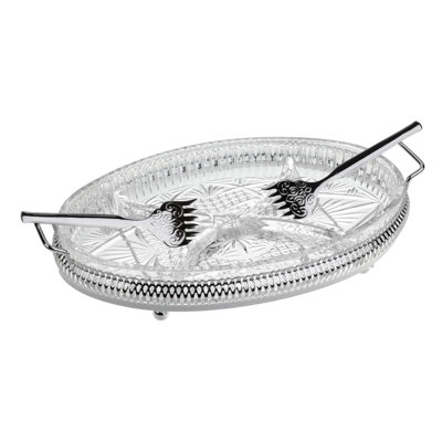 Queen Anne Divided Serving Dish