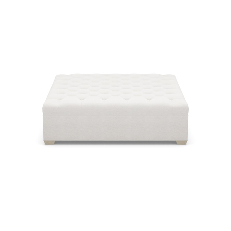 Square Ottoman, 9637-80, Sandstone