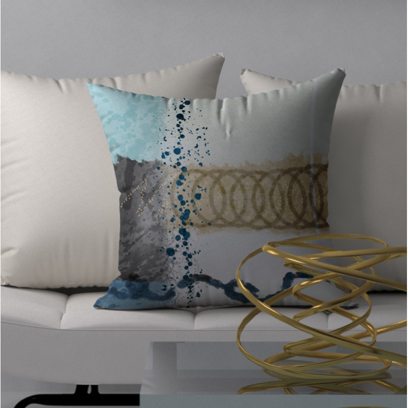 Housse de coussin carrée/insert, 20 po X 20 po