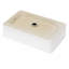Lavabo de salle de bain vasque rectangulaire en céramique blanche 24 po x 16 po