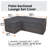 Jaylon Outdoor Patio Sectional Cover-1049368946