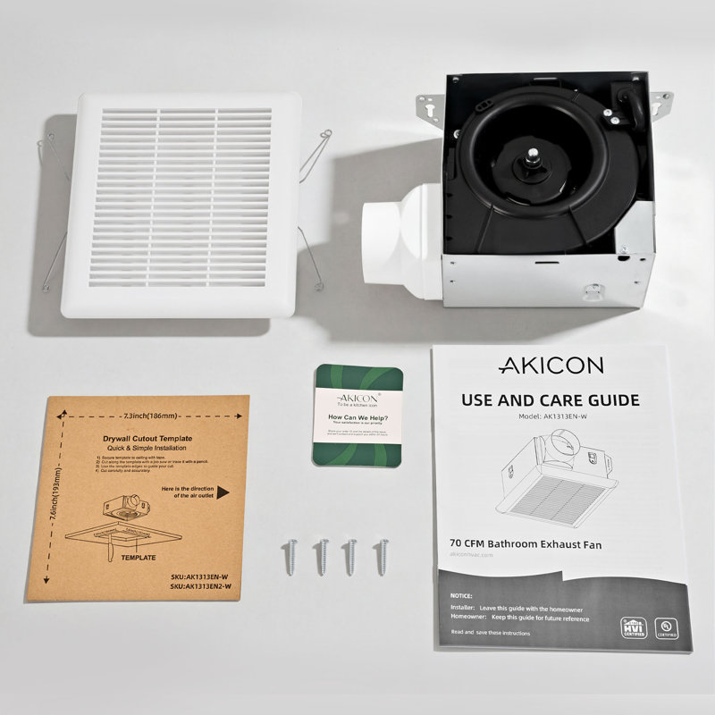 Ventilateur de salle de bain 70 CFM