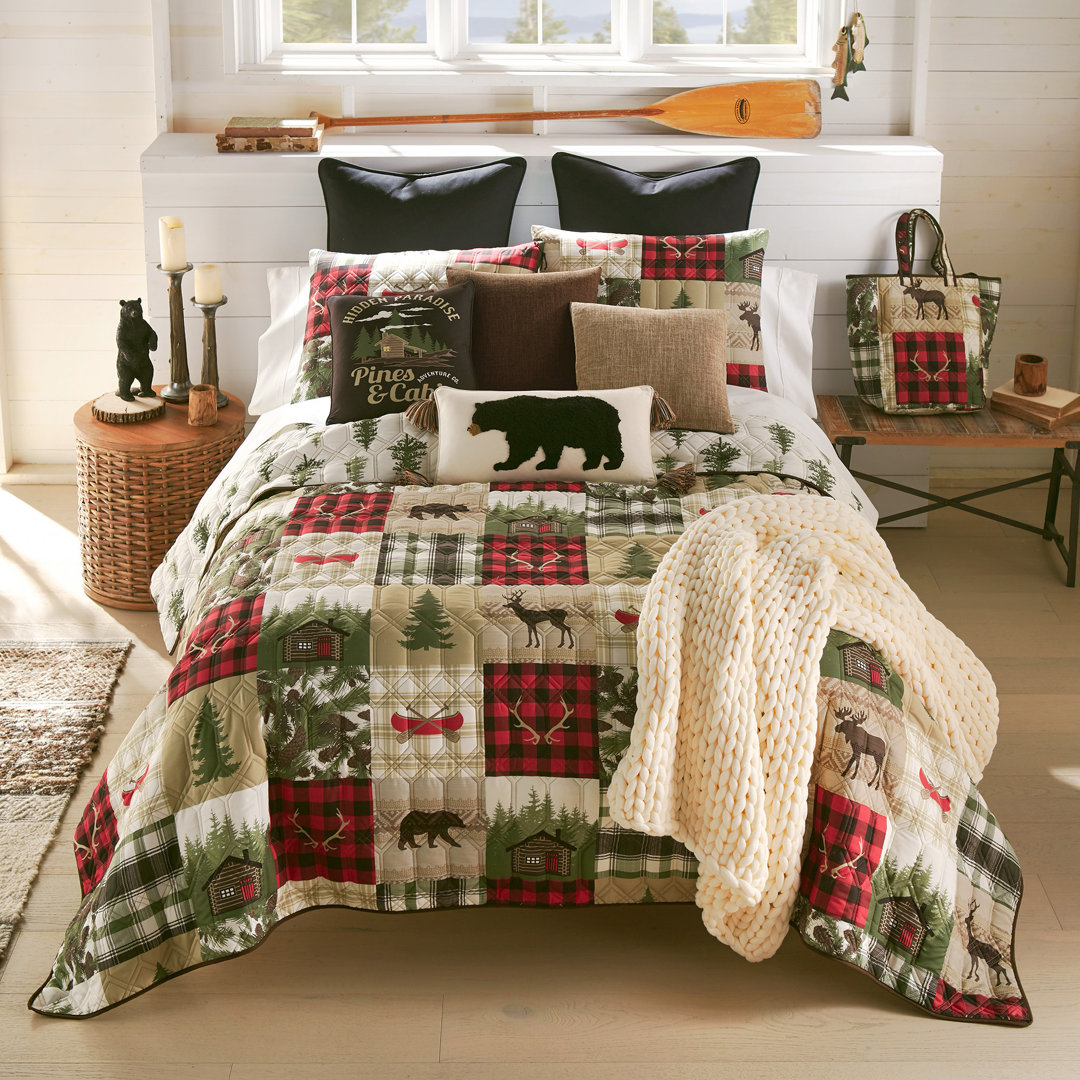 Quilted Quilt Set Donna Sharp 