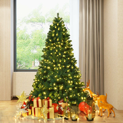 84' Lighted Pine Christmas Tree
