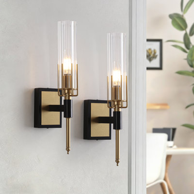 1-Light Dimmable Wall Sconce 