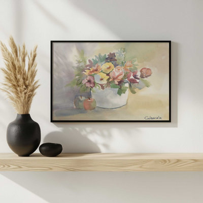 «Flowers & Apples» par Stephen Calcasola, reproduction d'art