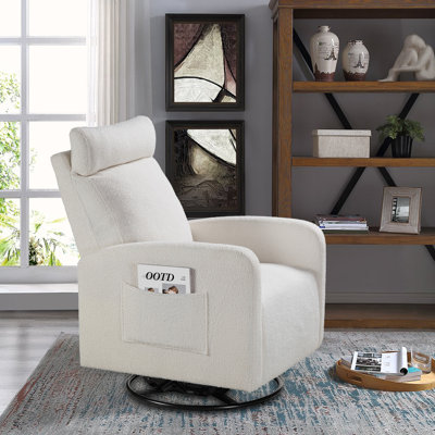 Fauteuil inclinable manuel pivotant