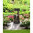 Drucker Weather Resistant Floor Fountain with Light