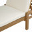 Outdoor Chaise Lounge, Premium Acacia Wood Patio Recliner With Arched Backrest, 5-Position Adjustable Backrest, Outdoor Lounge Chair For Poolside, Backyard, Deck & Lawn-381820920-381820903
