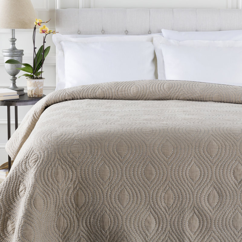 Modern & Contemporary Ikat Bedding, Twin Quilt
