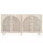4-Door Cabinet for Bedroom, Living Room & Study. Stylish storage solution for multiple spaces.-1376543094