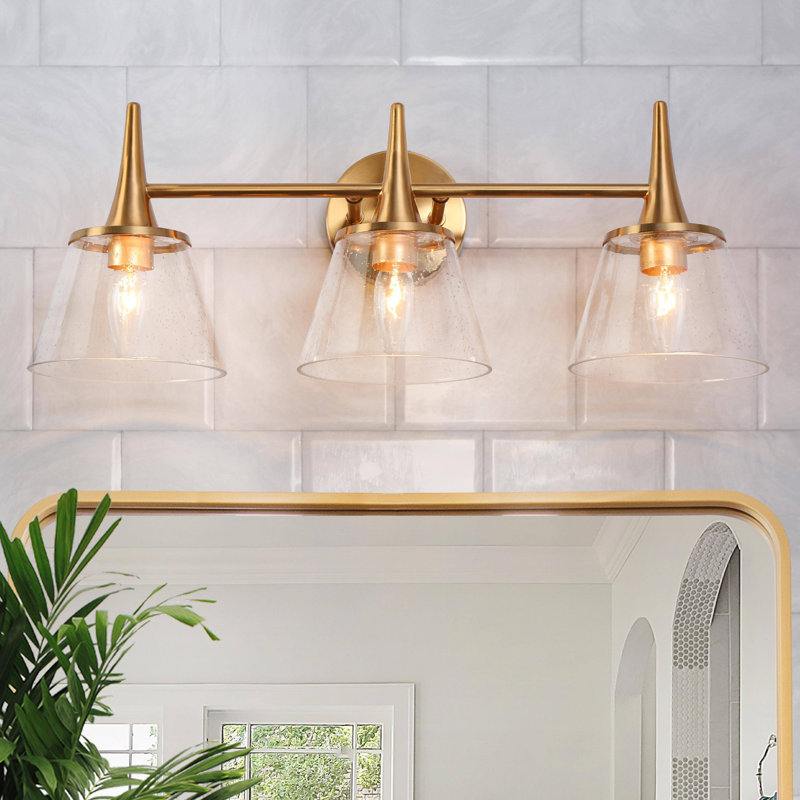 Jonesboro 3 - Light Dimmable Buble Bathroom Vanity light ETL Certified