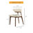 Howze 63-95" Modern Extendable Dining Table Set With 8 Fully Assembled Faux Leather Dining Chairs, Glossy White Sintered Stone Table Top With Bronze Steel Base