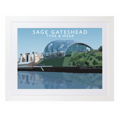 'Sage Gateshead 2' 1 Piece Wall Art