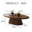 Table basse 51,2 po Mid Century Modern