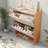 31.5 Inch Nordic Style Shoe Storage Cabinet With 2 Flip Drawers