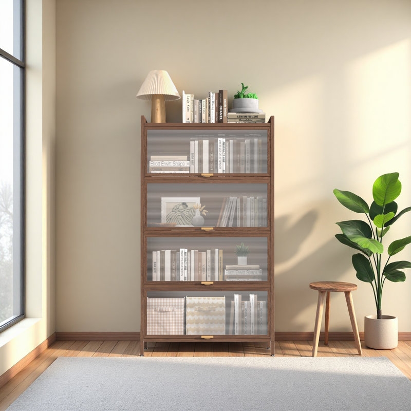 Armoire 57 po en métal à 4 portes basculantes de 57 po de hauteur, avec amplement d'espace de rangement pour la chambre à coucher, le bureau, le salon, le couloir et le vestibule