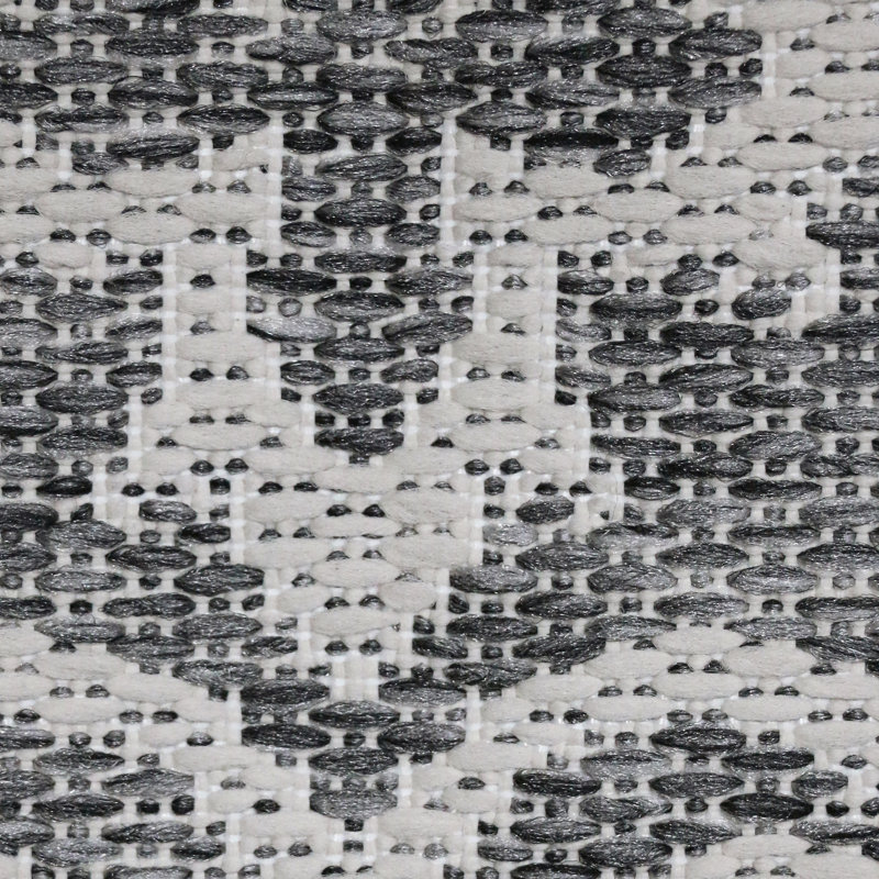 7 pi 7 po x 10 pi Tapis intérieur / extérieur gris 10 pouces
