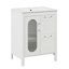 Meuble-lavabo 24 po avec lavabo, meuble-lavabo avec 2 tiroirs et porte, tablette réglable-225683807