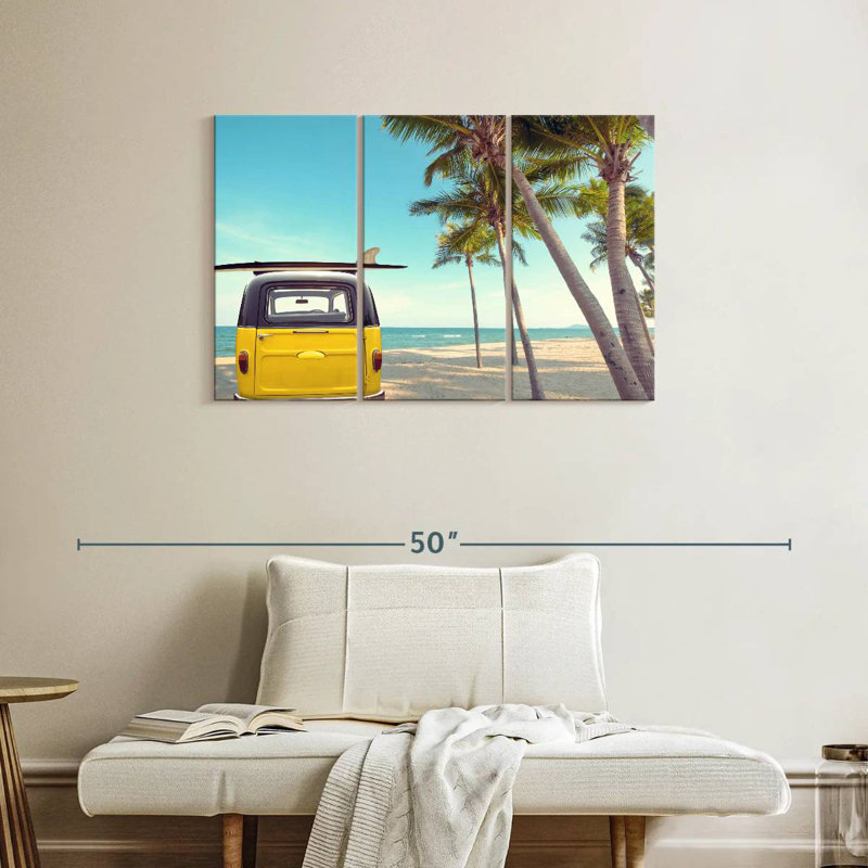 Senne Beach Surf Van, 24" H x 38" W