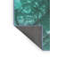 Tapis de zone verte à motifs aqua-1737984187