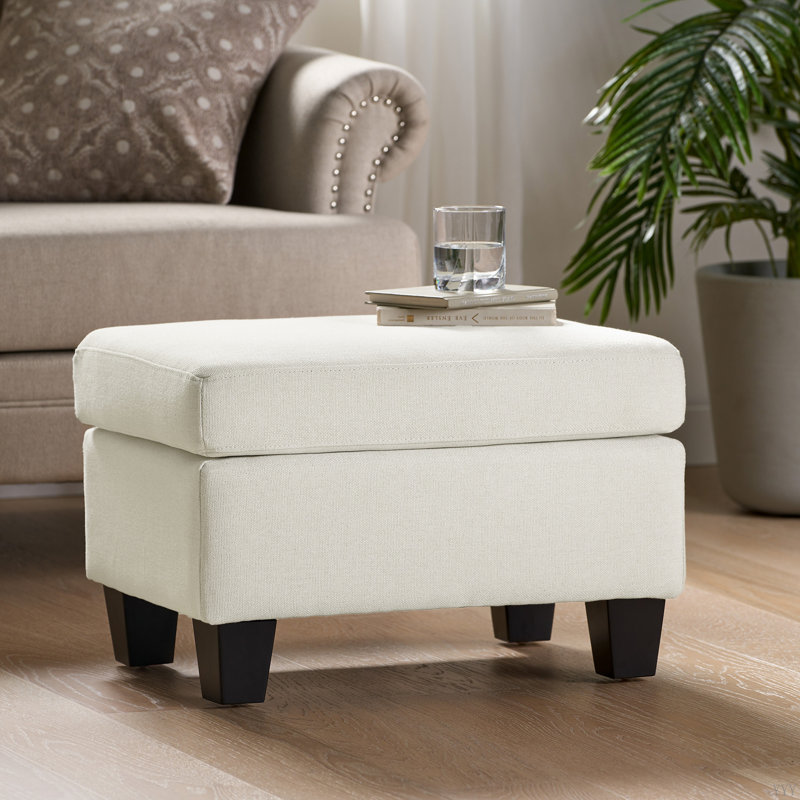 SPRINGFIELD OTTOMAN, Beige