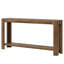 Table d'entrée compacte, console de style naturel, table de canapé