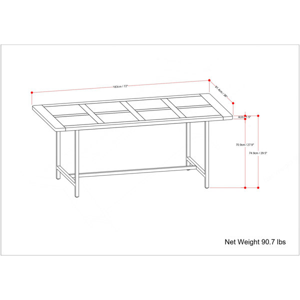 Dimensions du produit