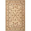 Tapis intérieur ivoire / brun en laine / soie touffeté à la main Ellerswick-24536261