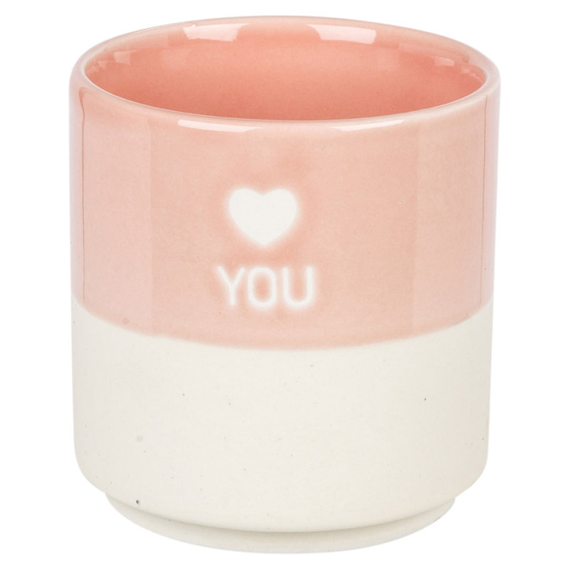 Multicoloured Inspirational Mug and Cup Set with Positive Quotes, 8, Pastel