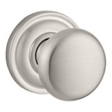Round Passage Door Knob with Traditional Round Rose