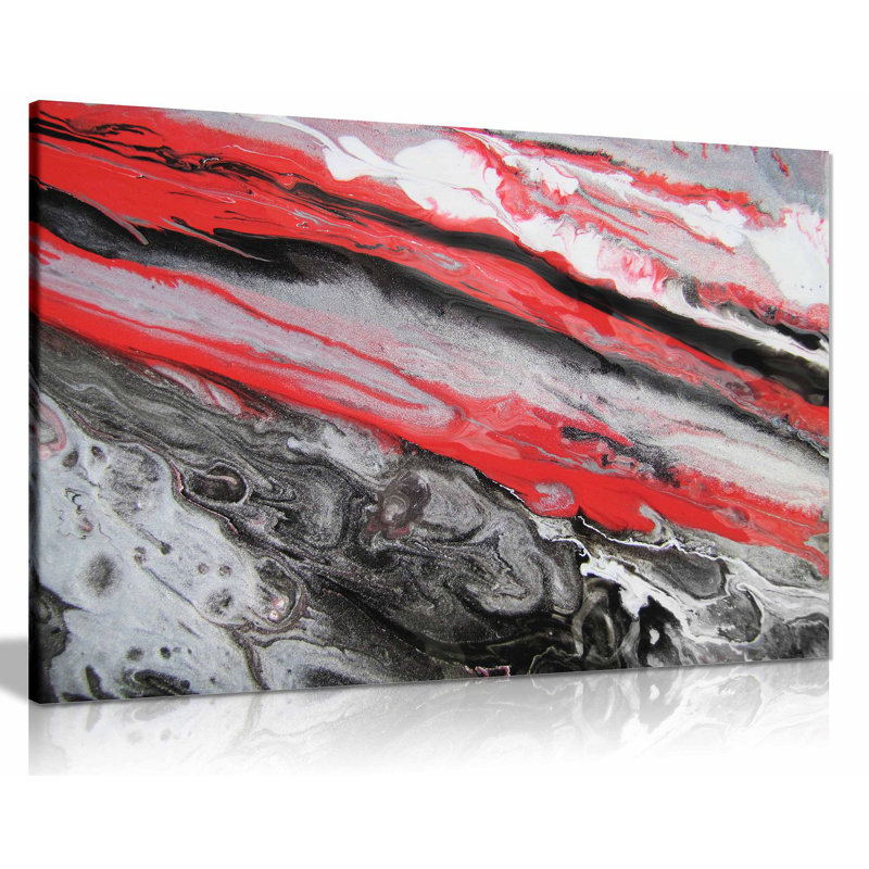 Marble - Wrapped Canvas Painting, 31cm H x 46cm W