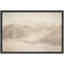 «Minimal Misty Mountain Landscape Neuteral Art», images de chambre à coucher, impression sur toile encadrée, impression numérique-267847727-267847721