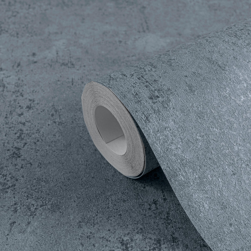 Galerie Horizon Industrial Texture Wallpaper, Blue