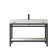 48'' Single Bathroom Vanity with Stone Top