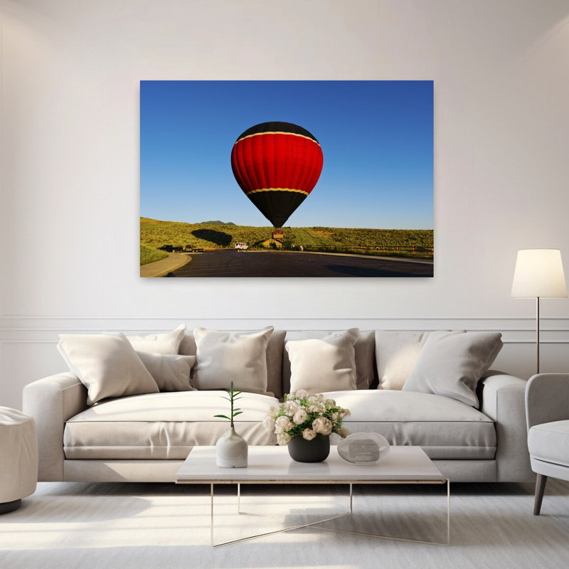 Hot Air Balloon Taking Off Park City Utah USA by Scott M. Tansey - Wrapped Canvas Print, 101.6 cm H x 152.4 cm W