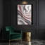Abstrait art fluide sur toile grise 68-768576142