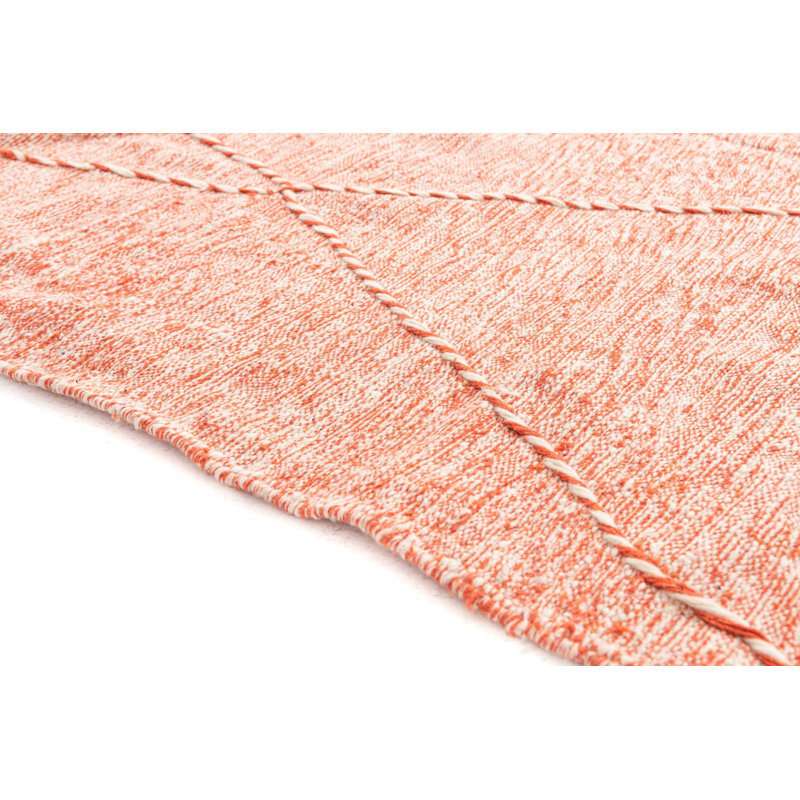 Tapis orange Parra