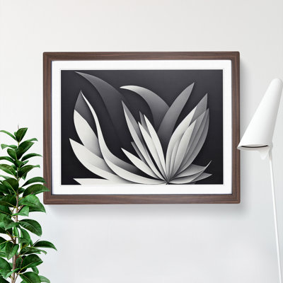 XH1022-7148X Pretty Floral Art 1 Piece Single Picture Frame Wall Art