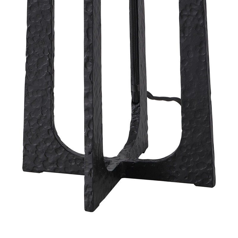 Pollyanna Metal Base Table Lamp, Black