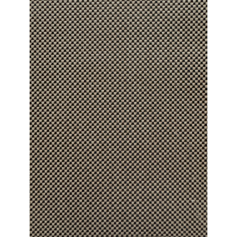 Black Horizon Weave Indoor Outdoor Placemat, Black