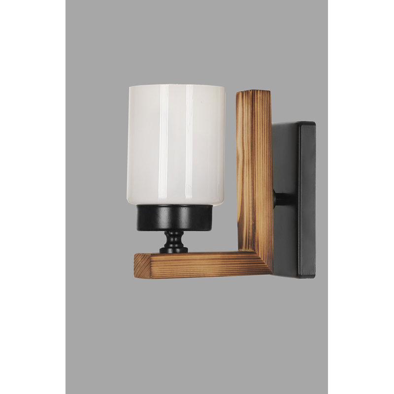 Daleth 1 - Light Swing Arm, White, Brown