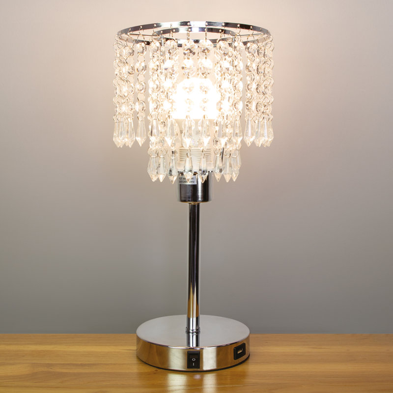 Metal USB Table Lamp