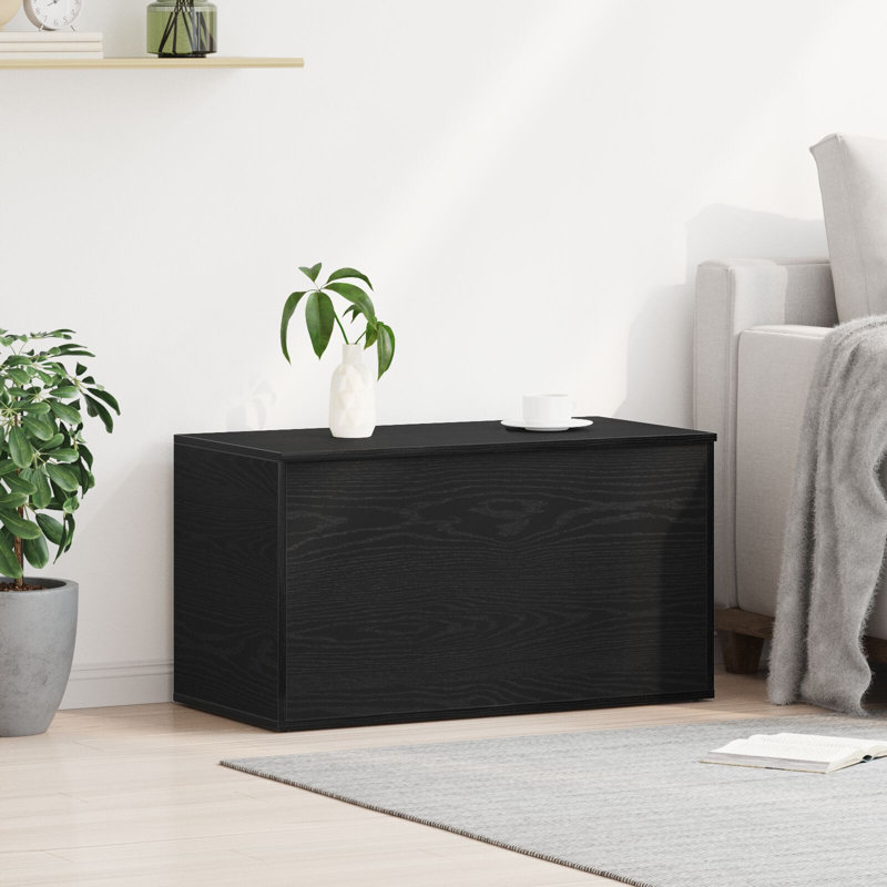 vidaXL Storage Chest Home Organiser Cabinet Trunk Container Engineered Wood