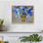 Blue Love -Framed Print - Restickable