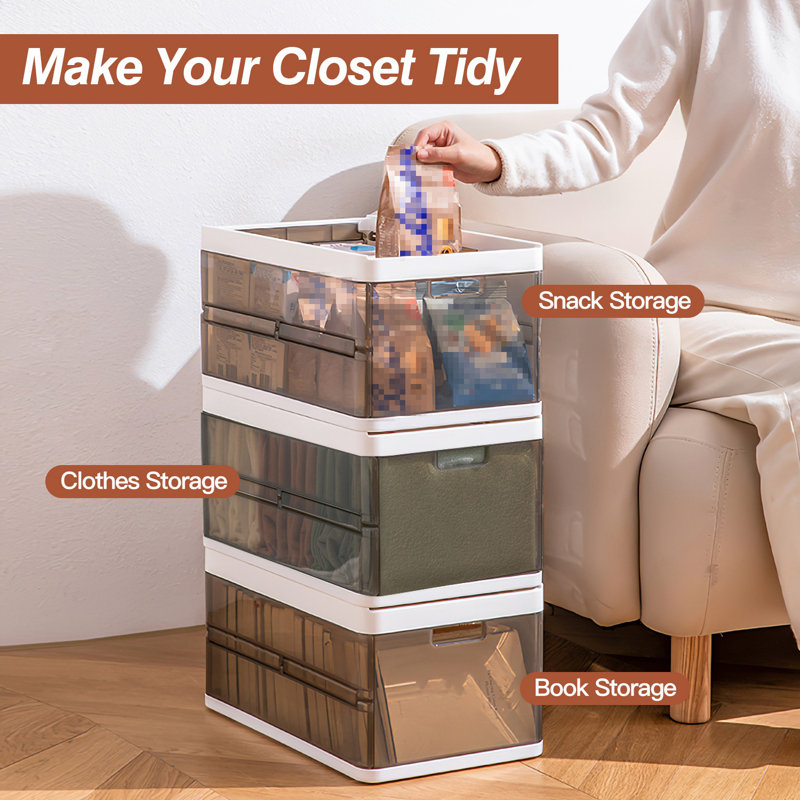 Montiera Plastic Storage Bin Set