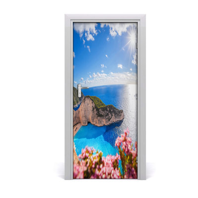 Zakynthos Greece Door Decal