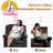 Chemika 40.1" W Oversized Faux Leather Recliner, Massage, Heater-90143640