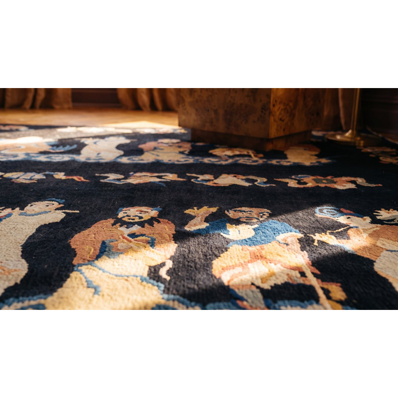 Tapis de couloir Art Deco